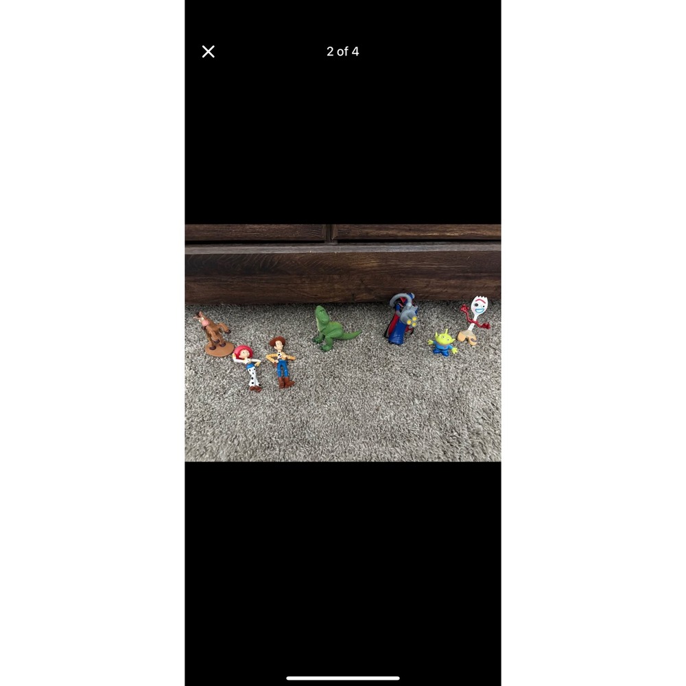 Toys Story 1-2 inch plastic toys